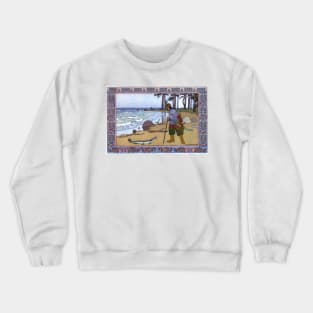 Prince Ivan and the Pike - The Frog Princess - Ivan Bilibin Crewneck Sweatshirt